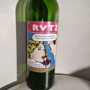 Rutz Cellars North Coast Merlot Wine Bottle